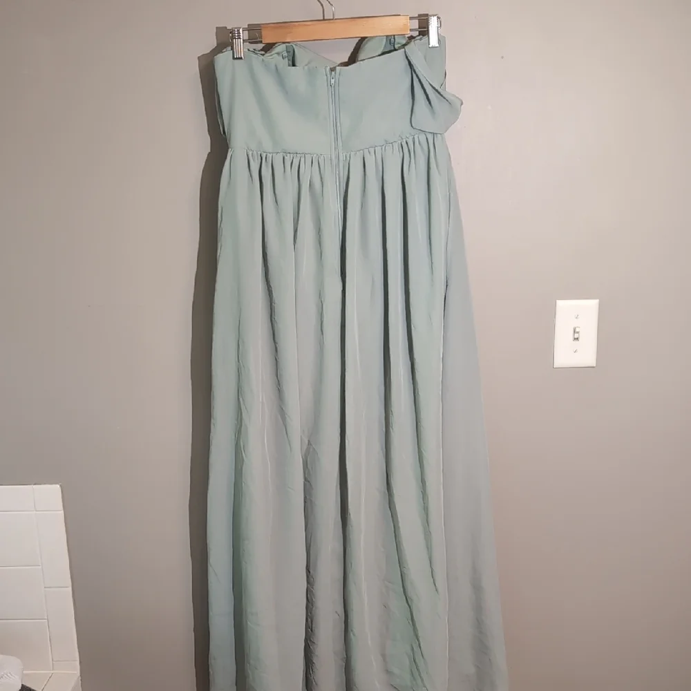 Birdy Grey Strapless Sage Green Dress - Picture 7 of 10